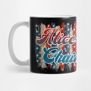 Alice Retro Flower 80s 90s Camping Vintage Style Mug